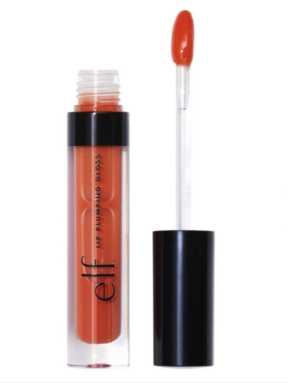 e.l.f Lip Plumping Gloss High-Shine Liquid Lip Color - Bahama Mama (Orange)